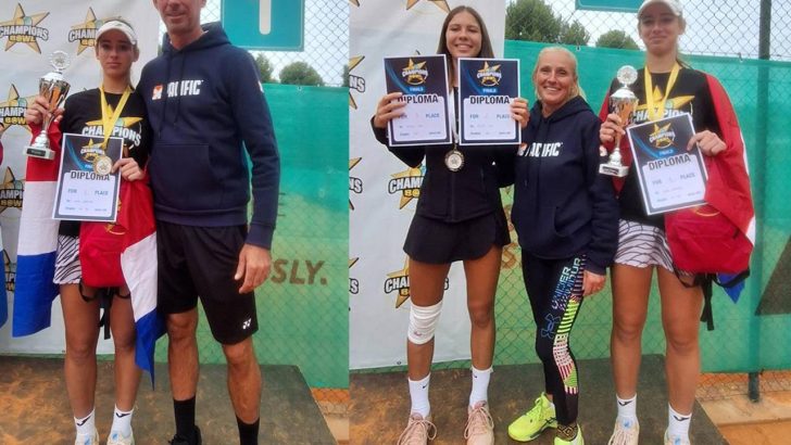 Zlato i bronca za mlade tenisačice iz Umaga i Buja na svjetskom finalu