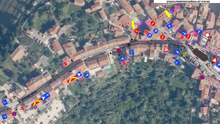 Promjena smjernosti prometa u ulici G. Garibaldi i Trga Slobode u Bujama