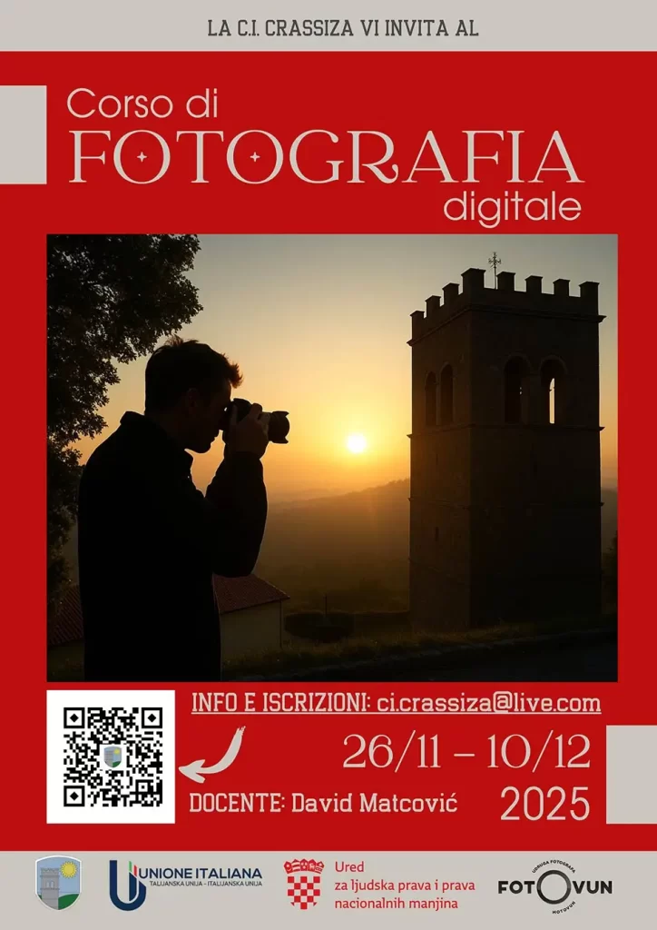 Najava događanja u organizaciji Zajednice Talijana