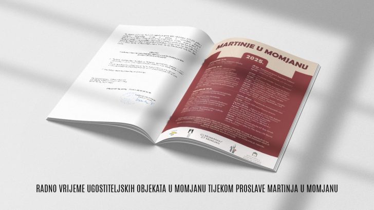 Odluka o radnom vremenu ugostiteljskih objekata za vrijeme Martinja u Momjanu
