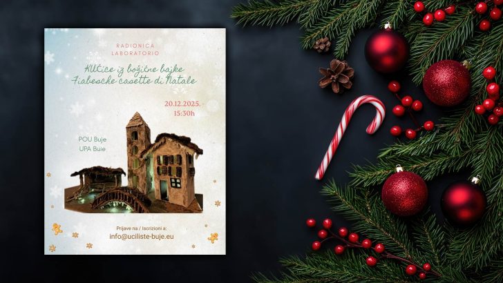 Radionica Kućice iz božićne bajke