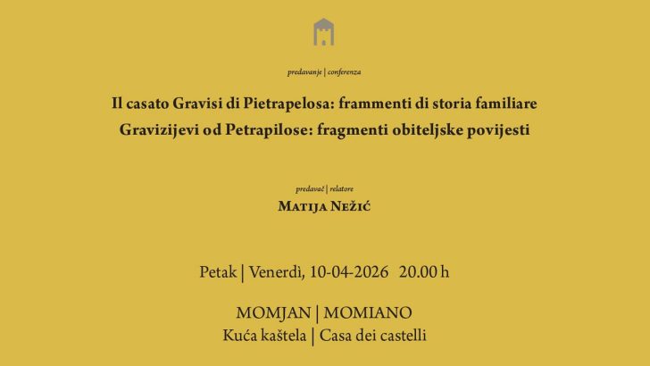 Gravizijevi od Petrapilose - predavanje u Momjanu