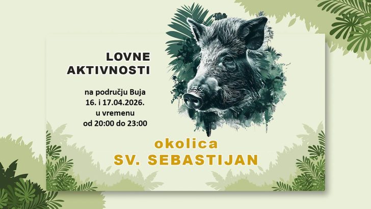 Lovne aktivnosti - Buje, Sv. Sebastijan