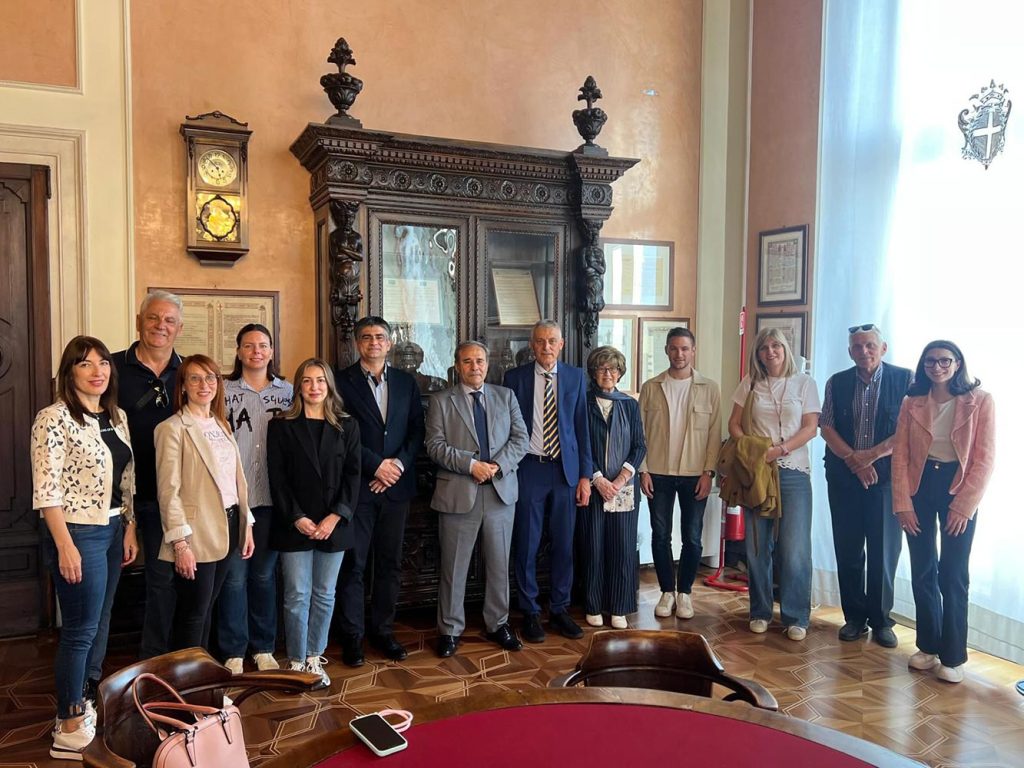 Delegacija Grada Buje u posjeti Općini Tribano u Italiji