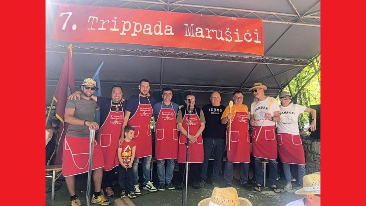 Tripada u Marušićima okupila je 17 ekipa iz četiri države. Natjecanje u kuhanju tripica u Gornjoj Bujštini čuva tradiciju i privlači posjetitelje.
