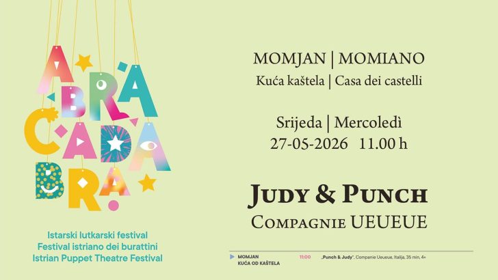 ABRAKADABRA u Momjanu donosi lutkarsku čaroliju za djecu i odrasle!