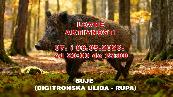 Lovne aktivnosti - Buje (Rupa)