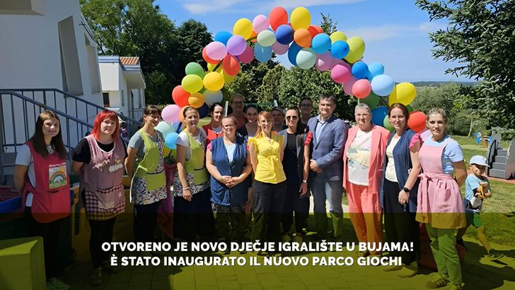Otvoreno je novo dječje igralište u Bujama!