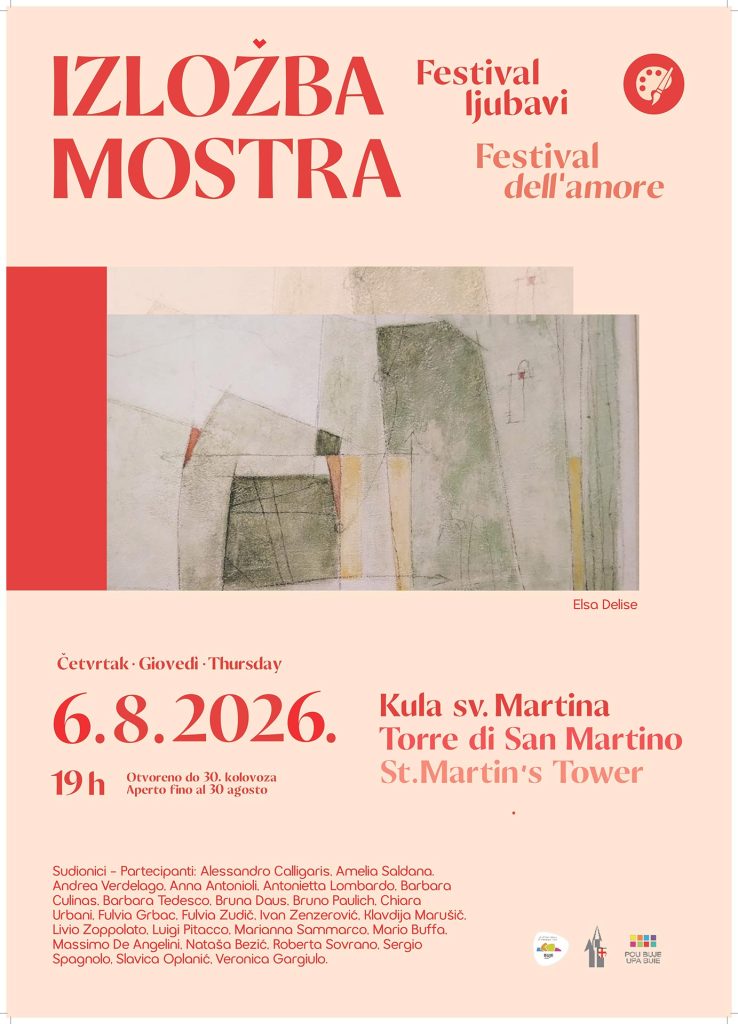 Festival ljubavi u Bujama od 6. do 8. kolovoza / Festival dell’amore a Buie dal 6 all’8 agosto