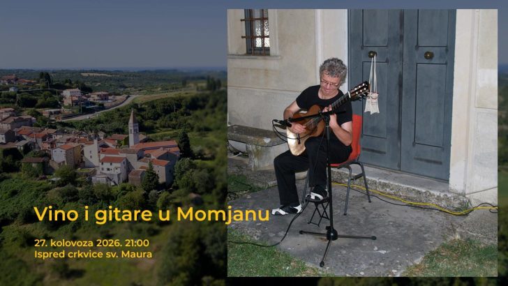 Vino i gitare u Momjanu: glazbena večer uz vina momjanskih vinara