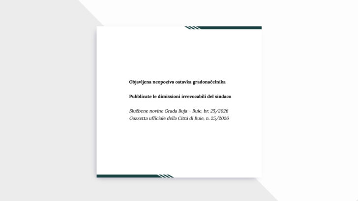 Objavljena izjava o ostavci gradonačelnika Fabrizija Vižintina
