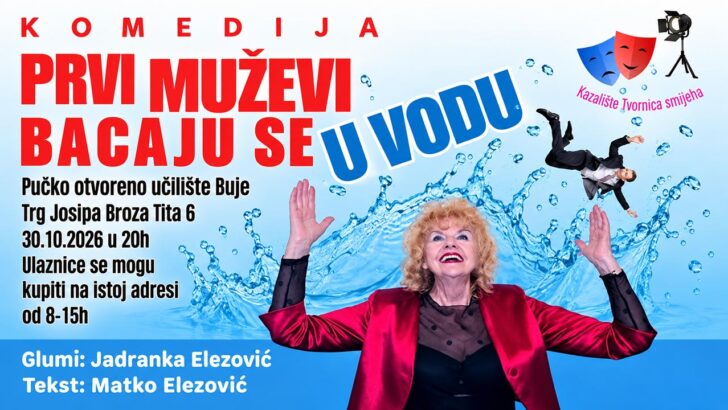 PRVI MUŽEVI BACAJU SE U VODU!